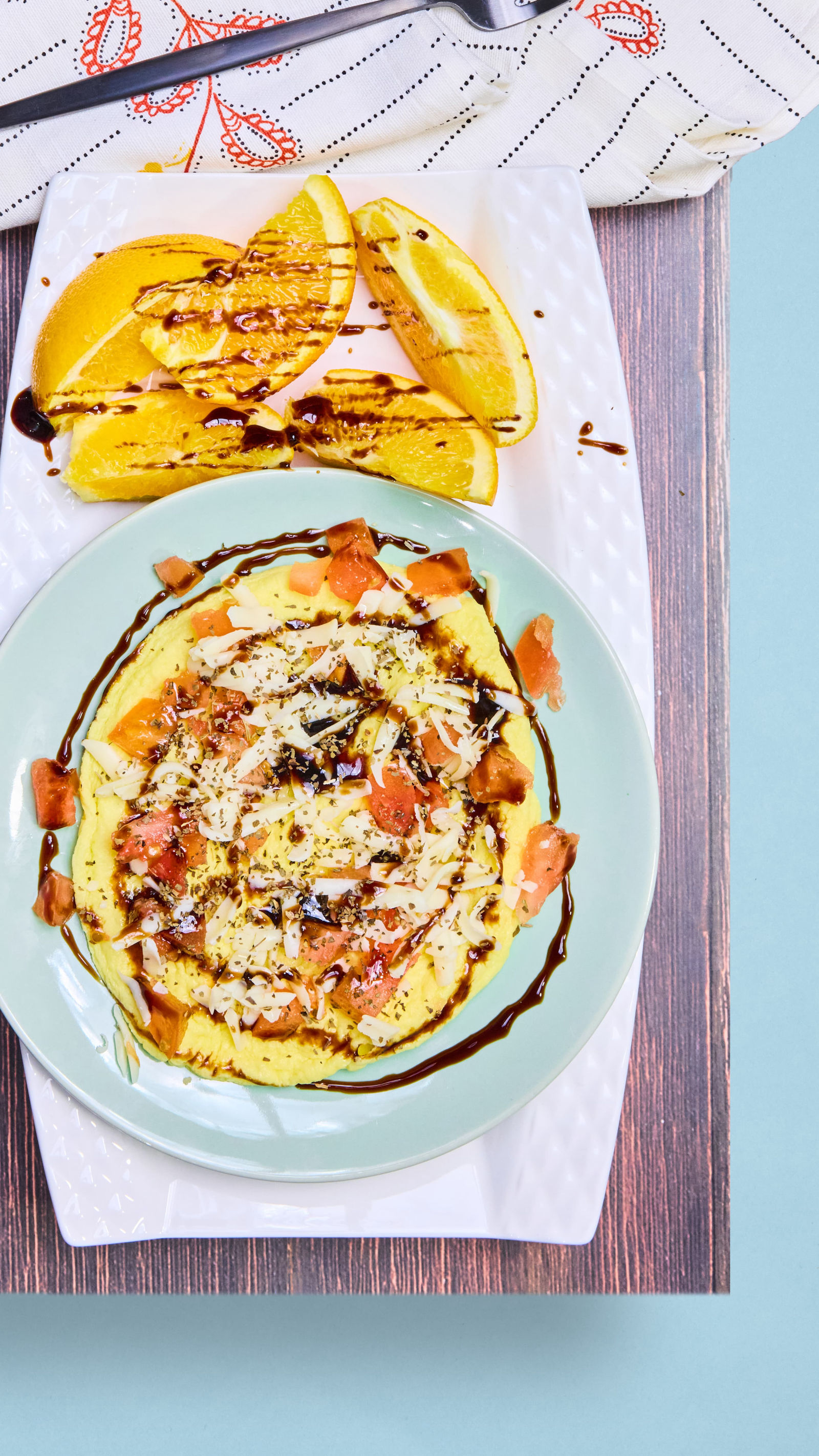 Caprese Omelette