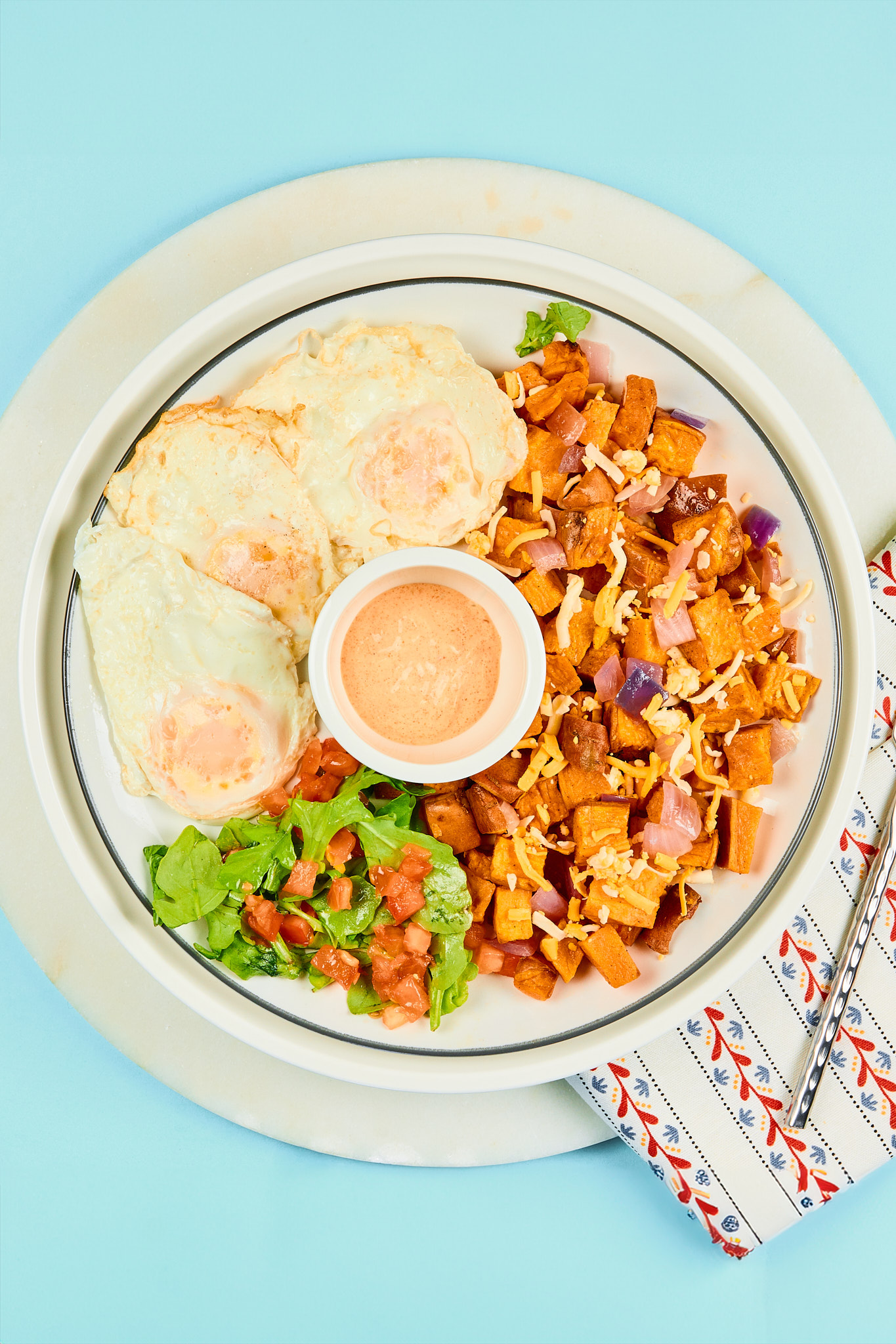 Vegetarian Sweet Potato Breakfast Hash