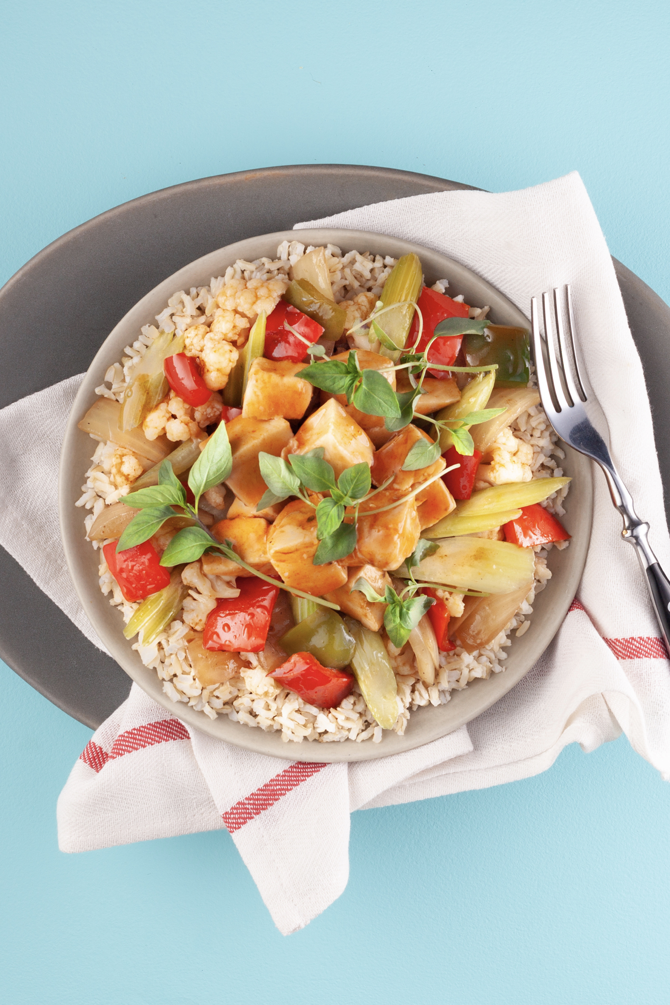 Sweet and Sour Chicken Bowl