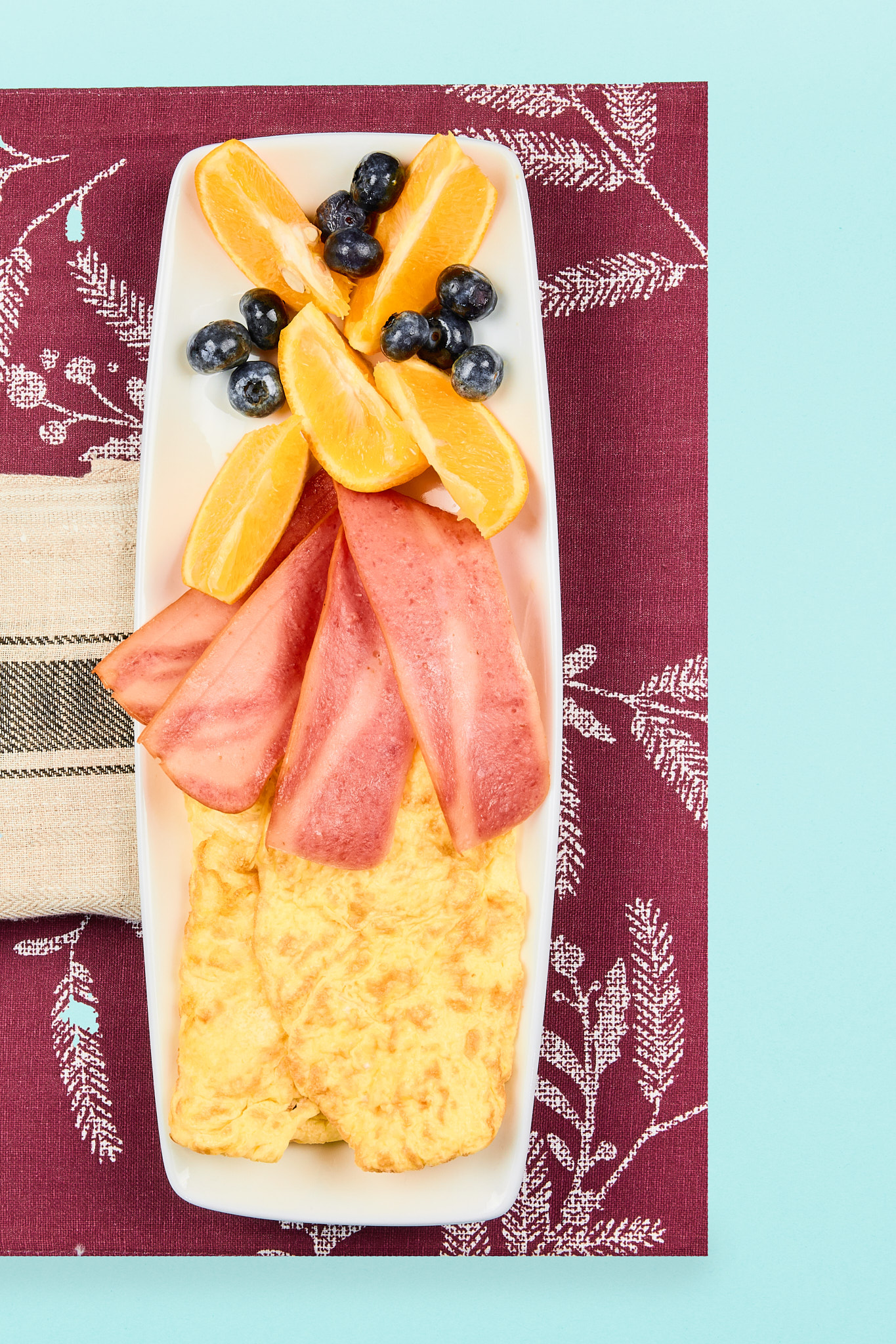 Mushroom Tomato and Feta Omelette