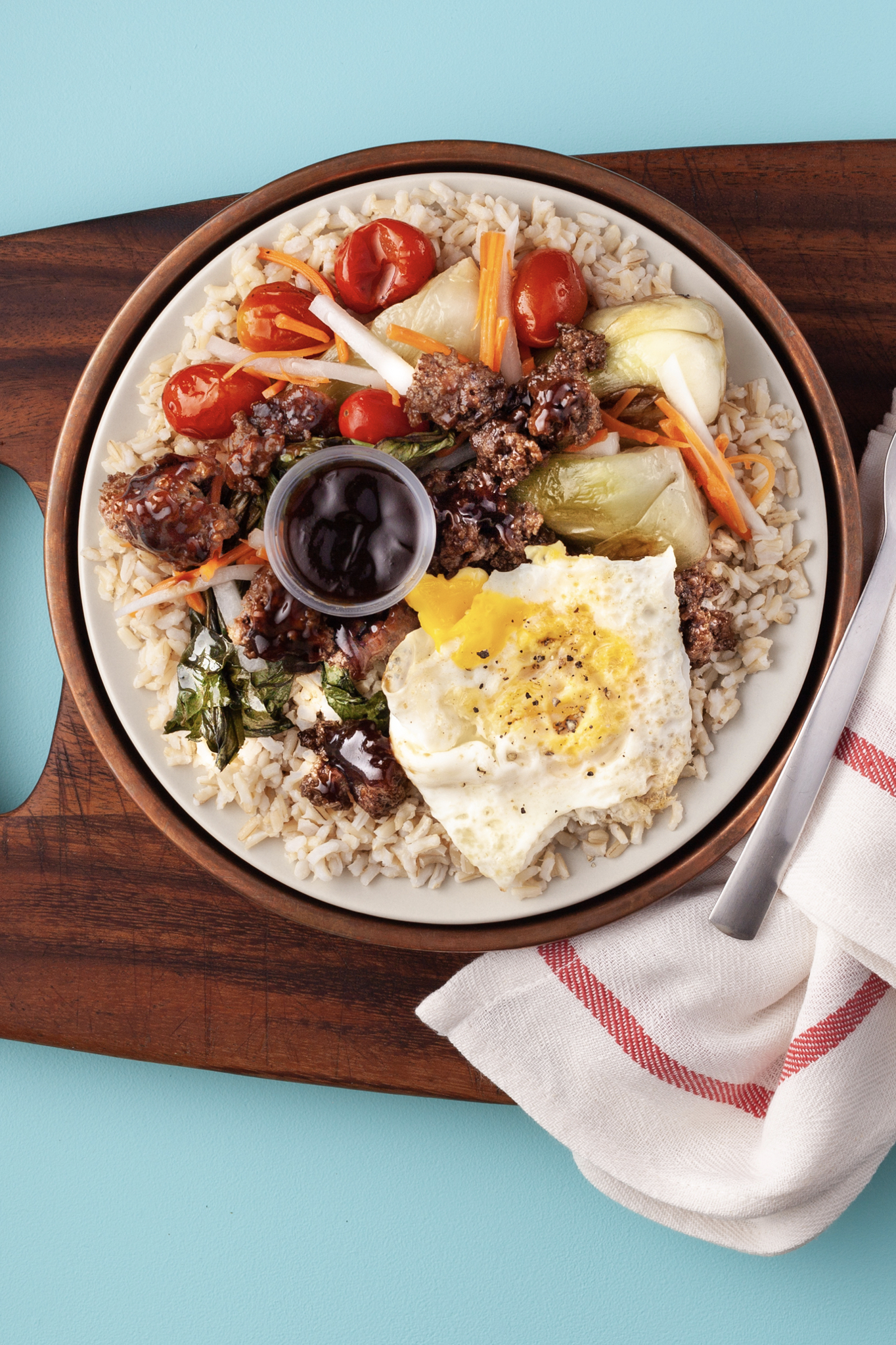 Ground Beef Bibimbap