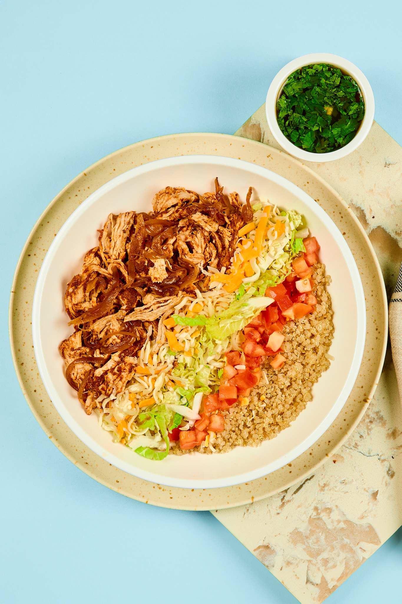 Chicken Quesabirria Bowl