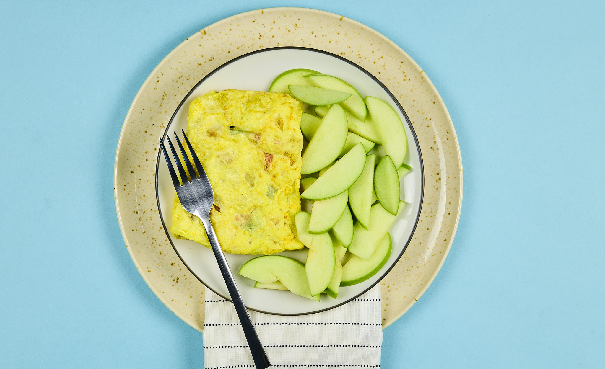 Western Omelette with Granny Smith Apples
