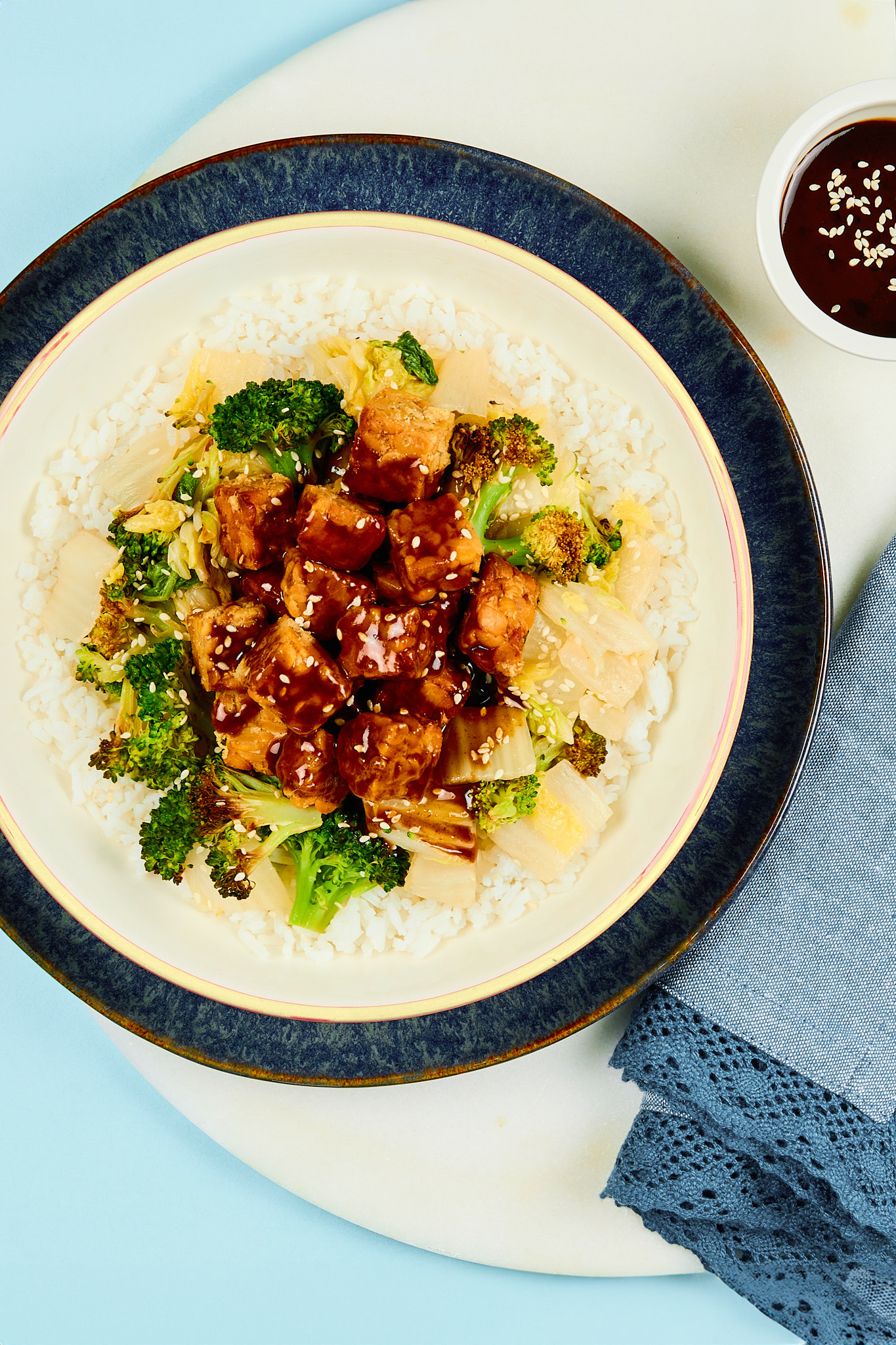 Sesame Tempeh Bowl