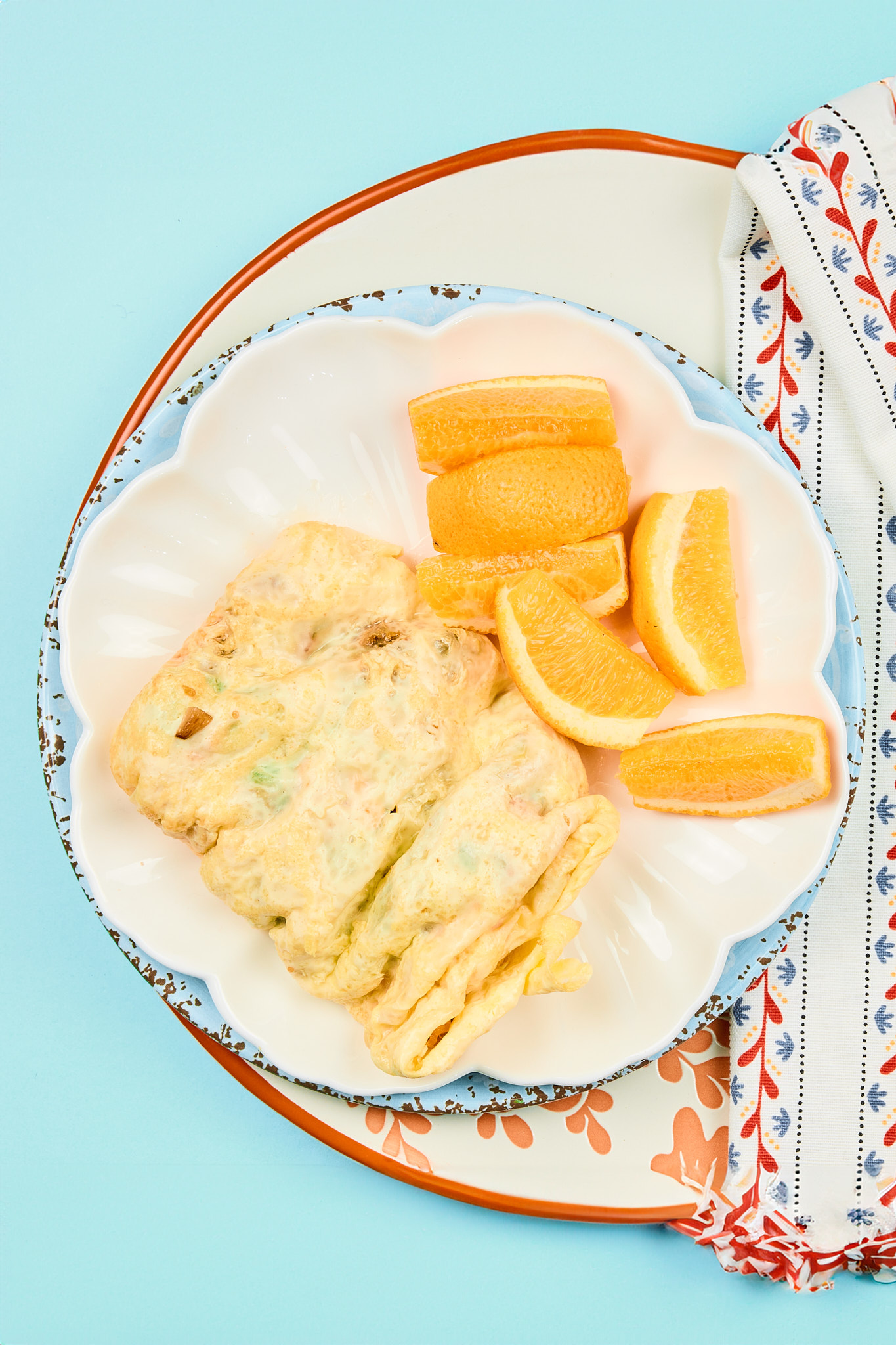 Smokey Tempeh Omelette