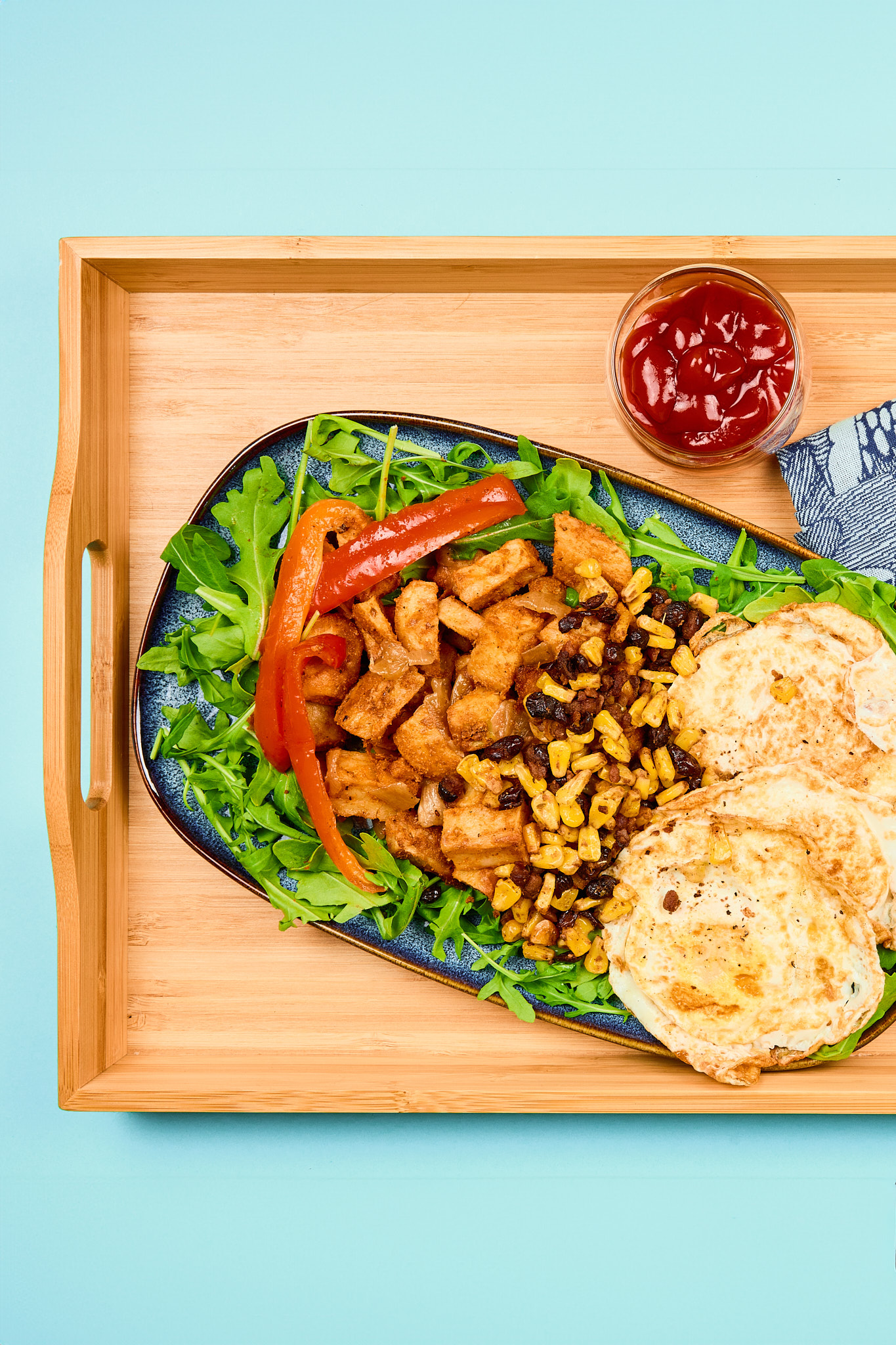 Chorizo Bean Breakfast Hash