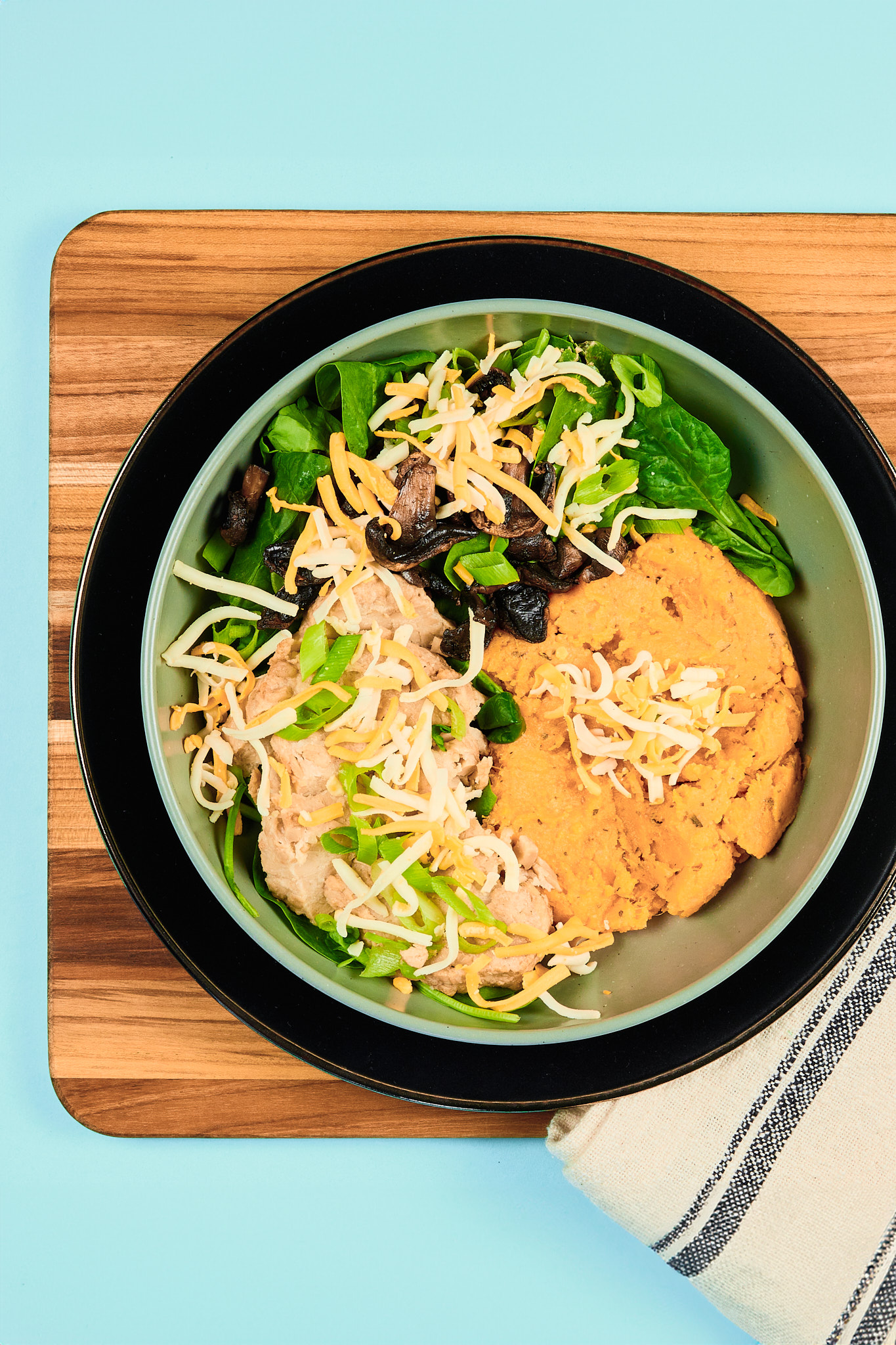 Loaded Sweet Potato Vegan Sausage