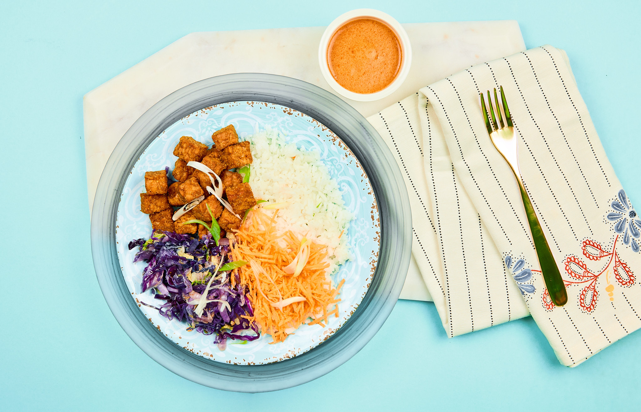 Tempeh Thai Curry with Jasmine Rice