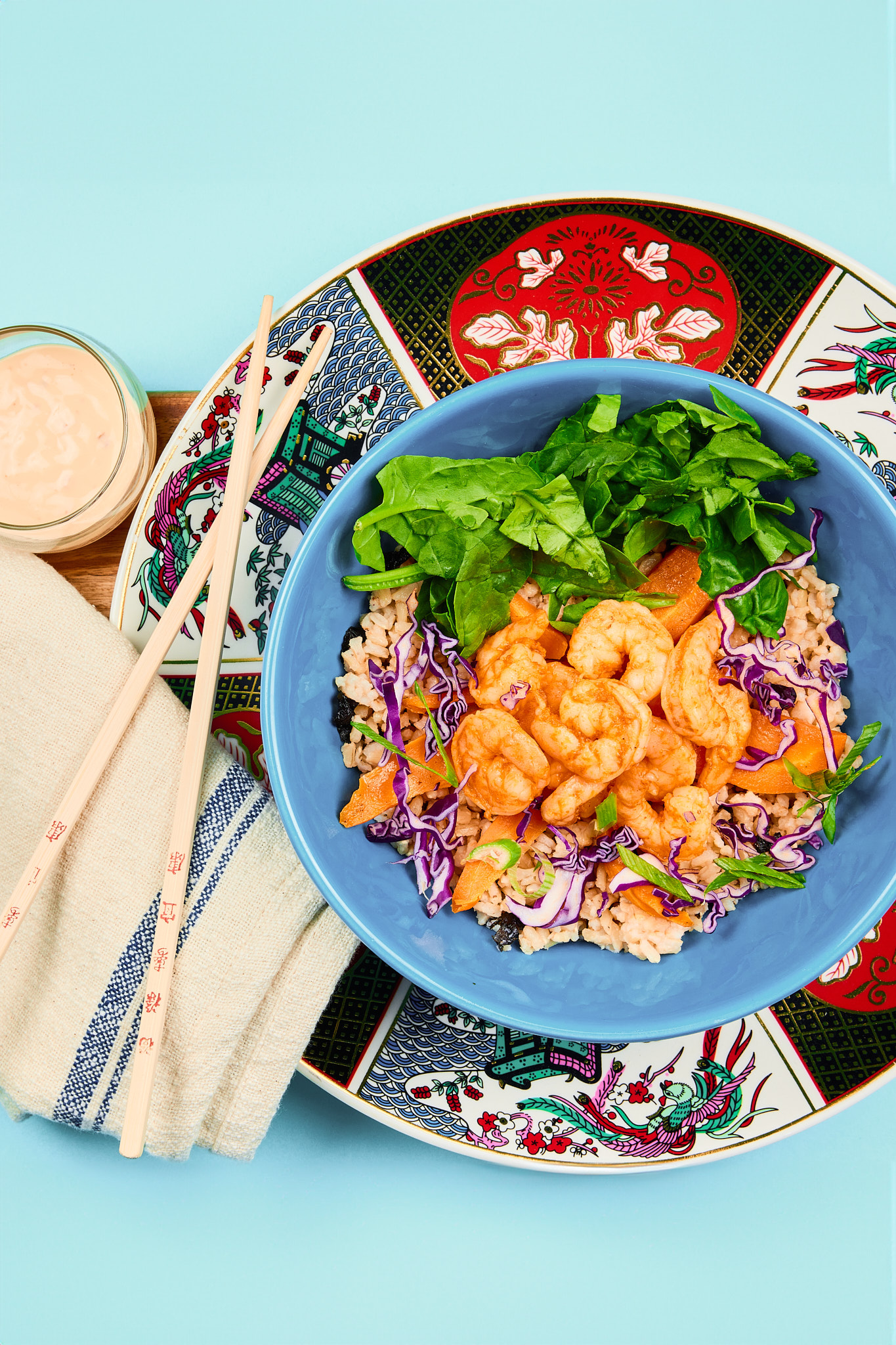Sweet and Tangy Shrimp Bowl