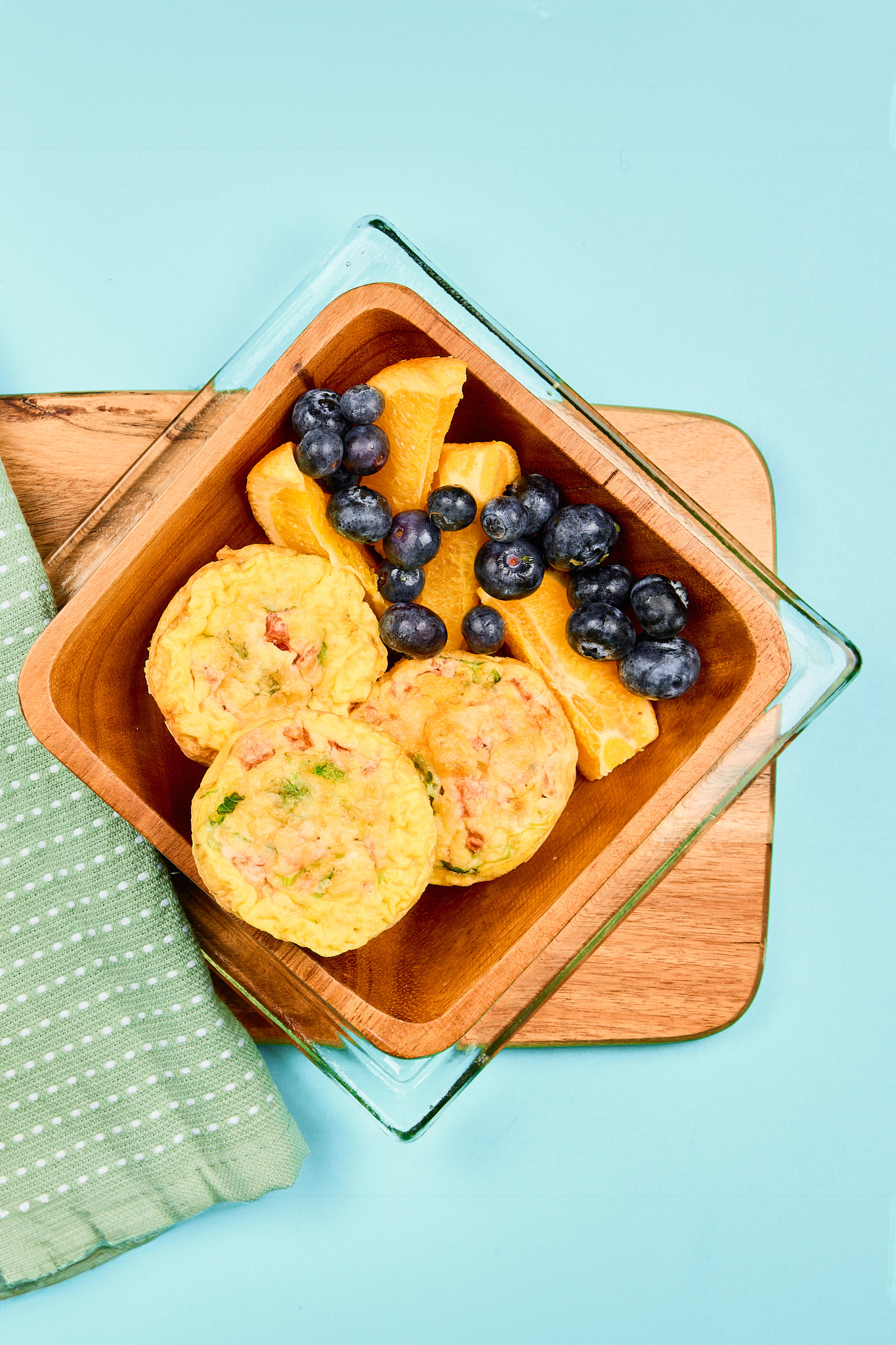 Vegetarian Tomato and Scallion Egg Cup