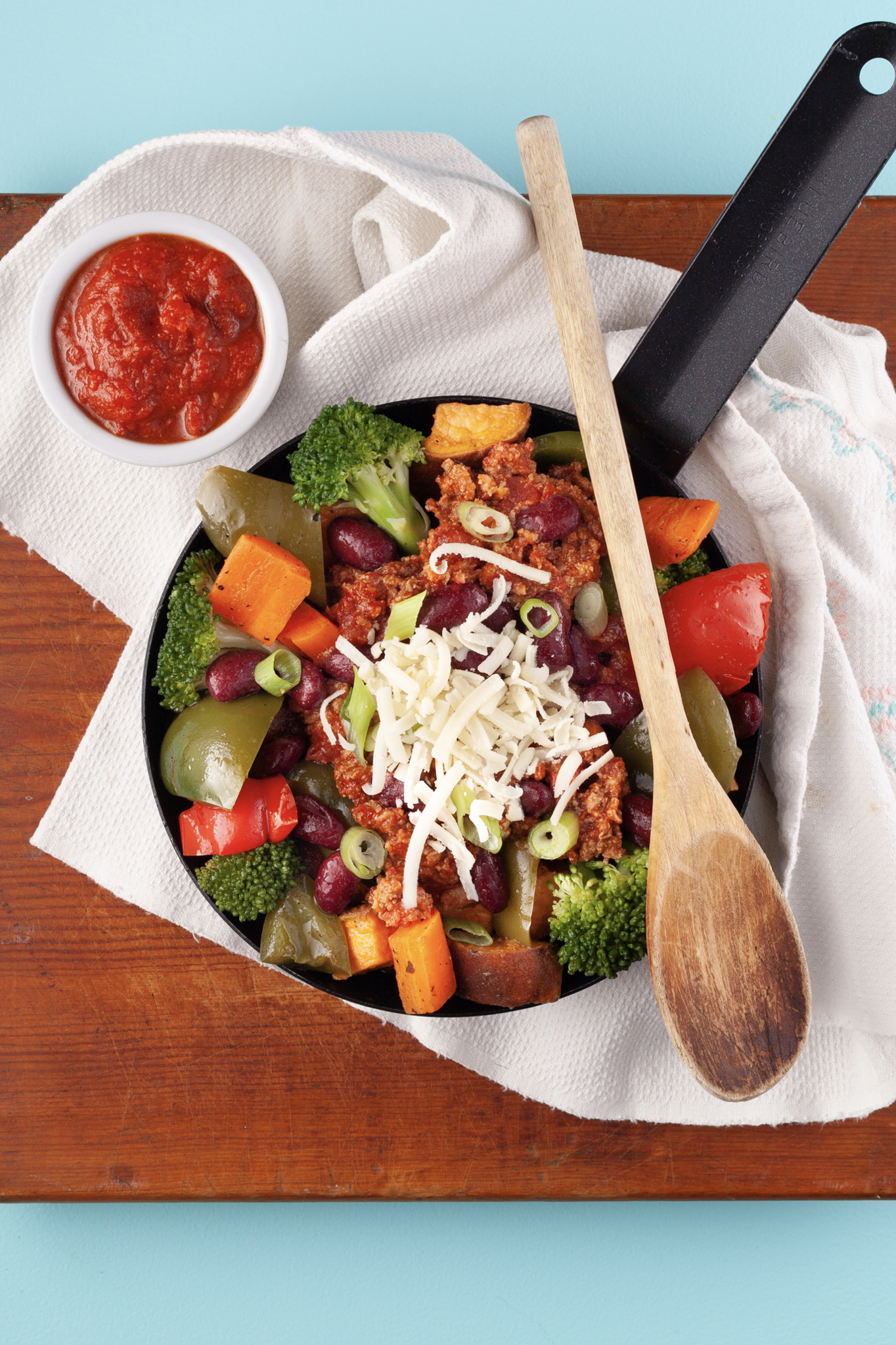 Black Bean Sweet Potato Chili