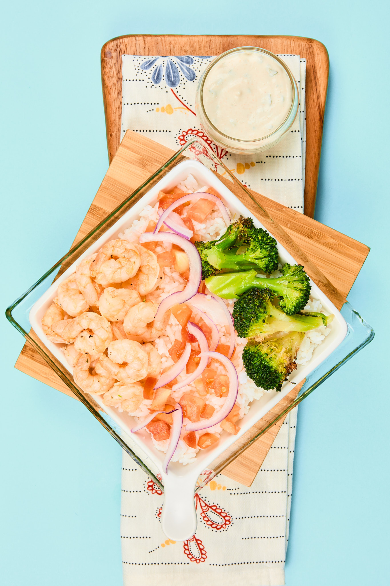 Lemon Lime Shrimp Bowl