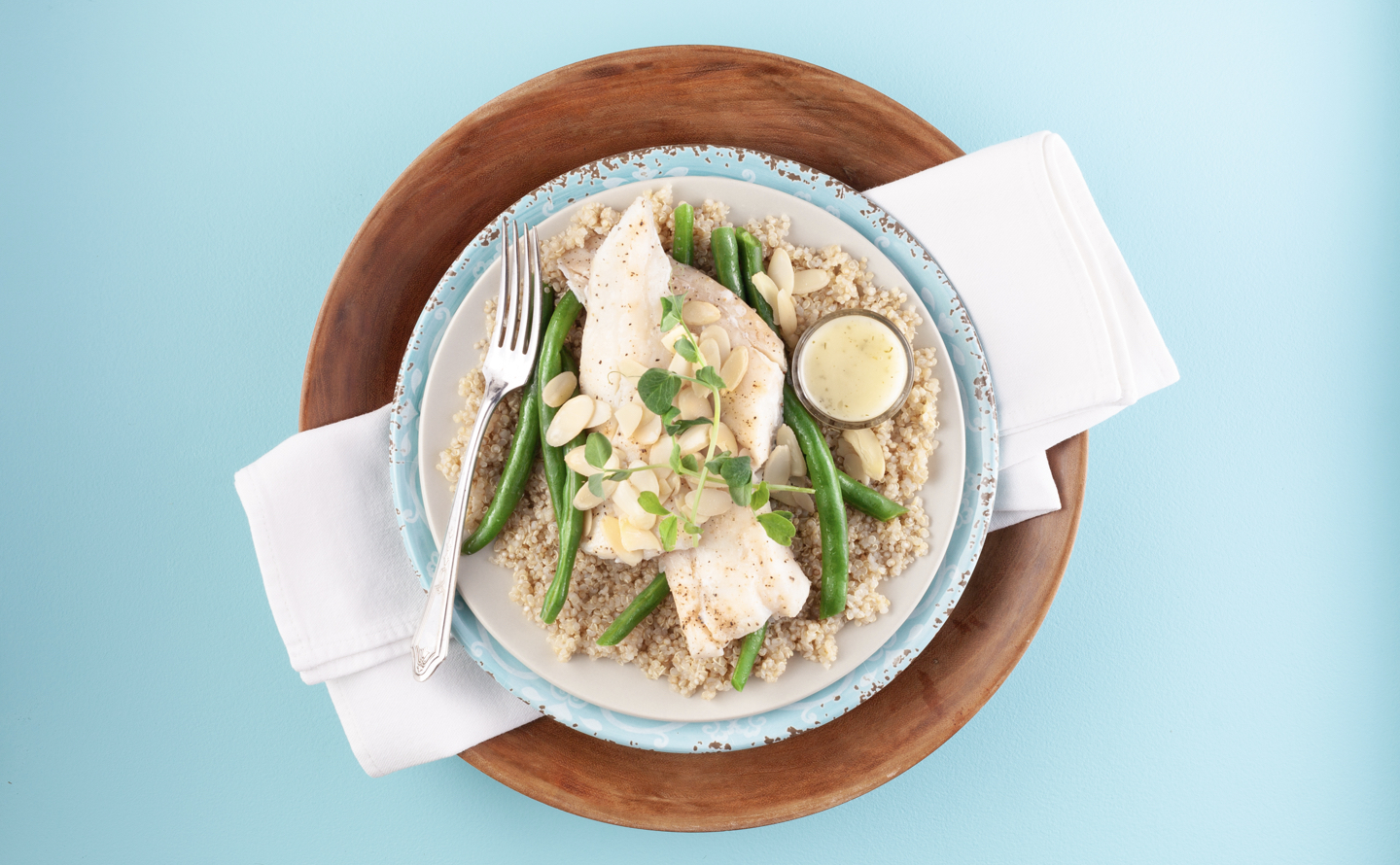 Lemon Herb Haddock with Mixed Vegetables