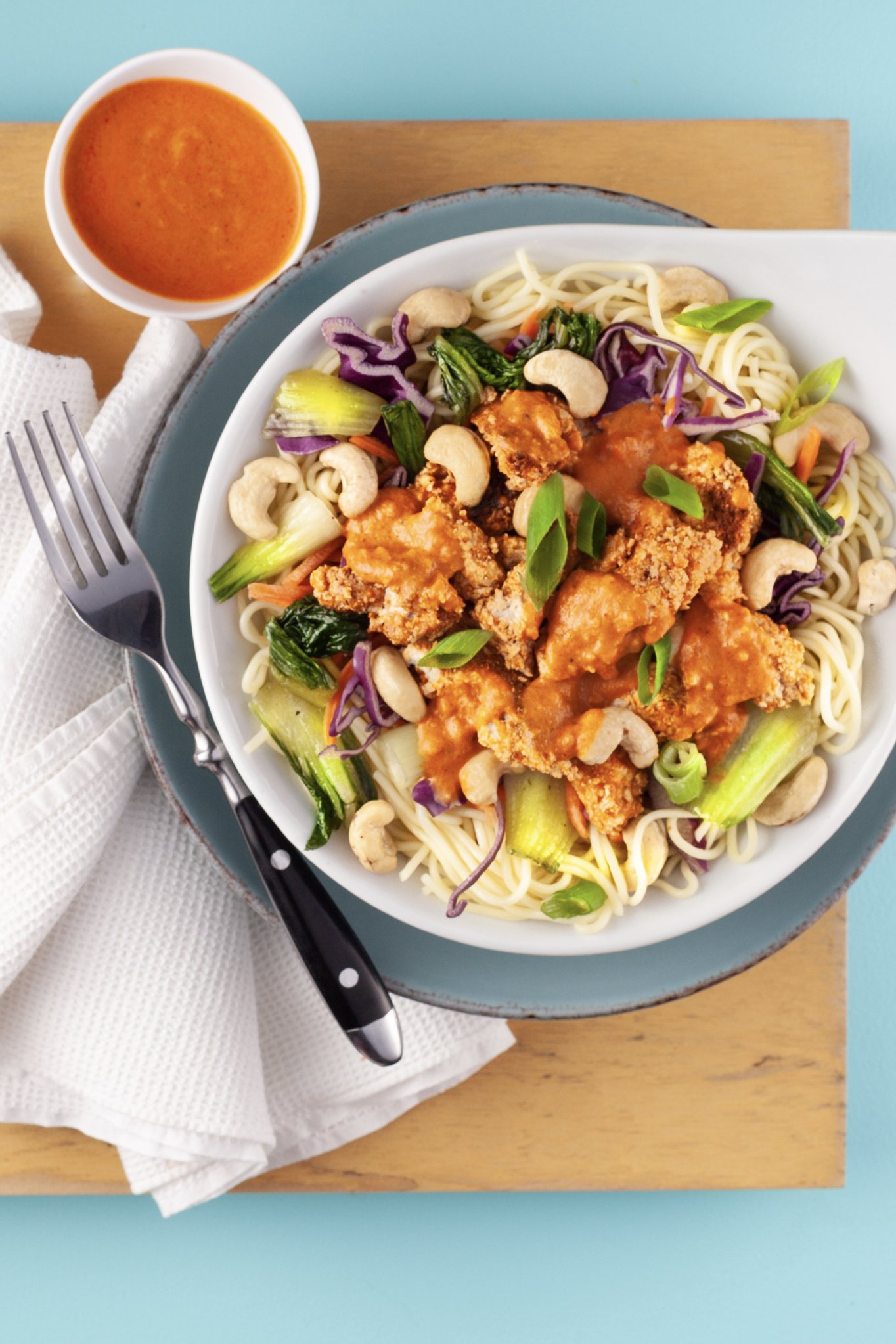 Chicken Panang Curry Lo Mein