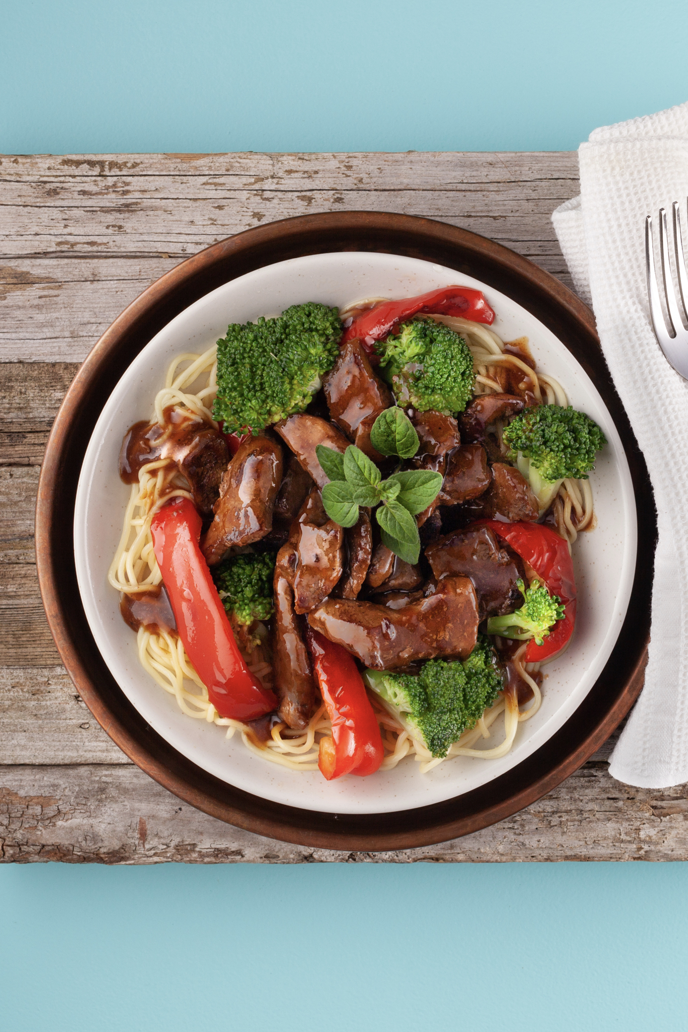 Beef and Broccoli Lo Mein