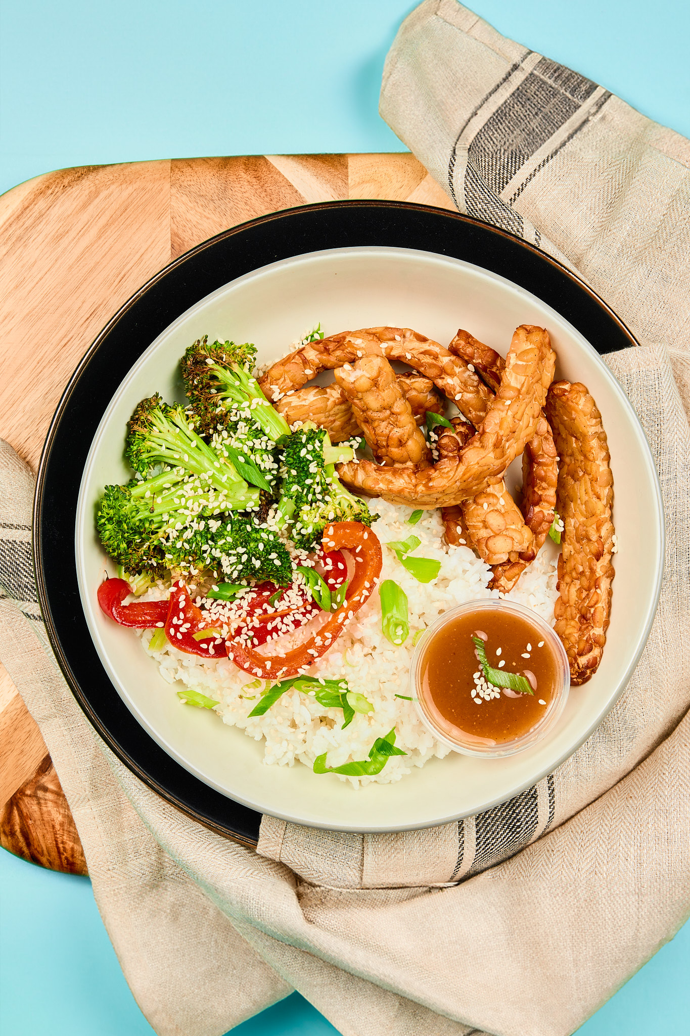 Mongolian Tempeh Stirfry