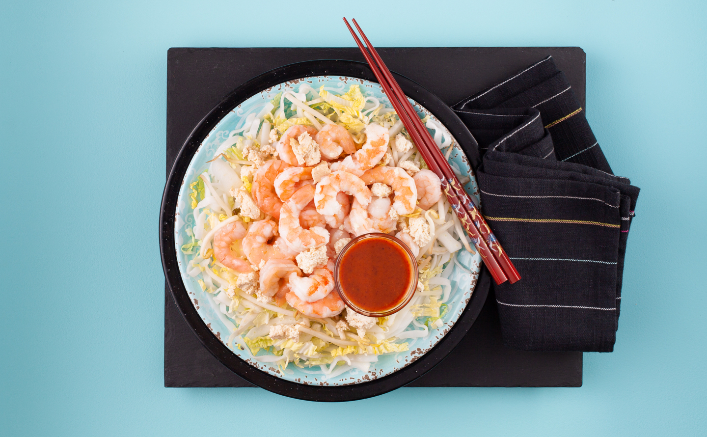 Shrimp Pad Thai with Pad Thai Noodles