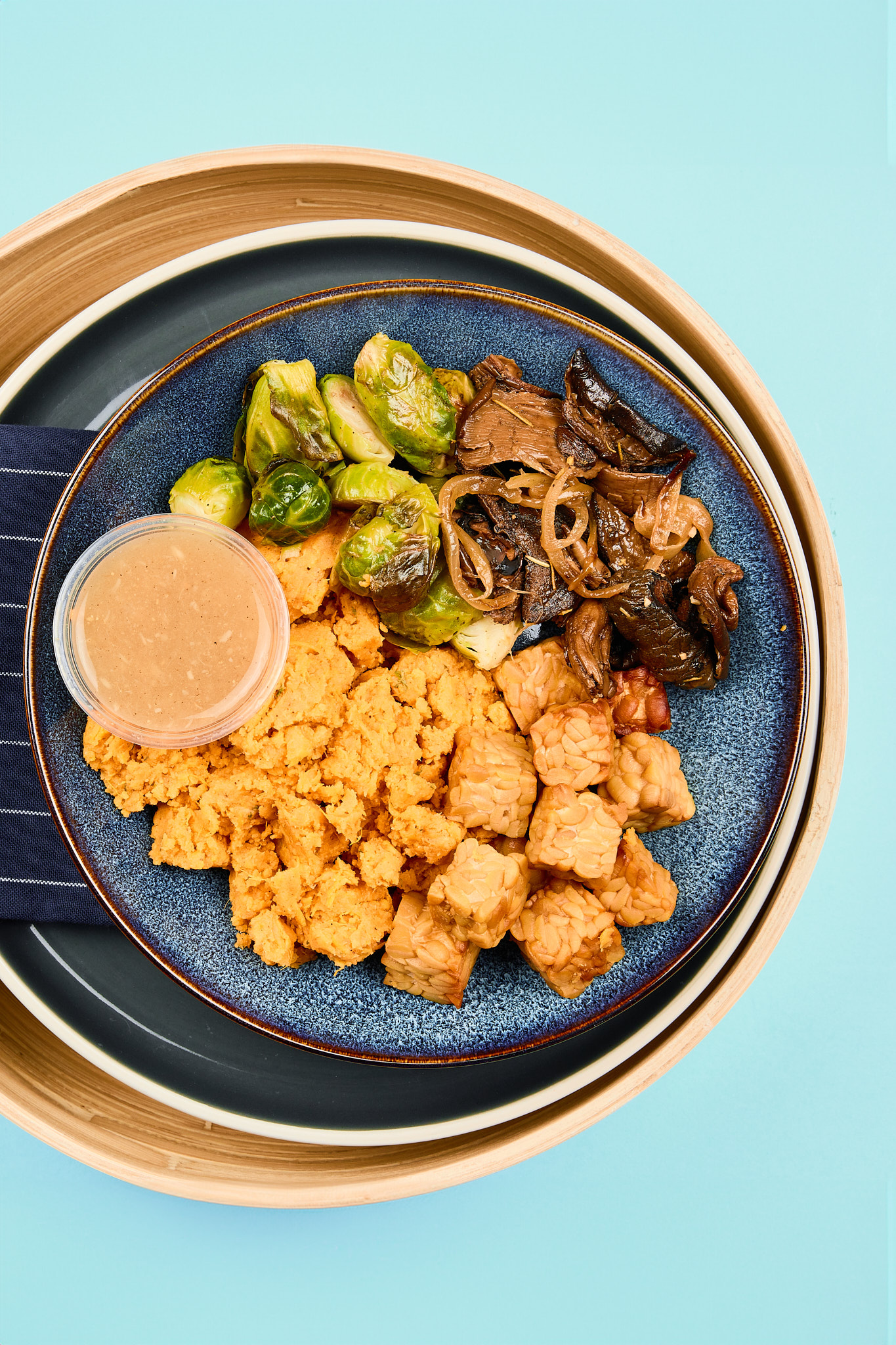 Tempeh and Horseradish Bowl