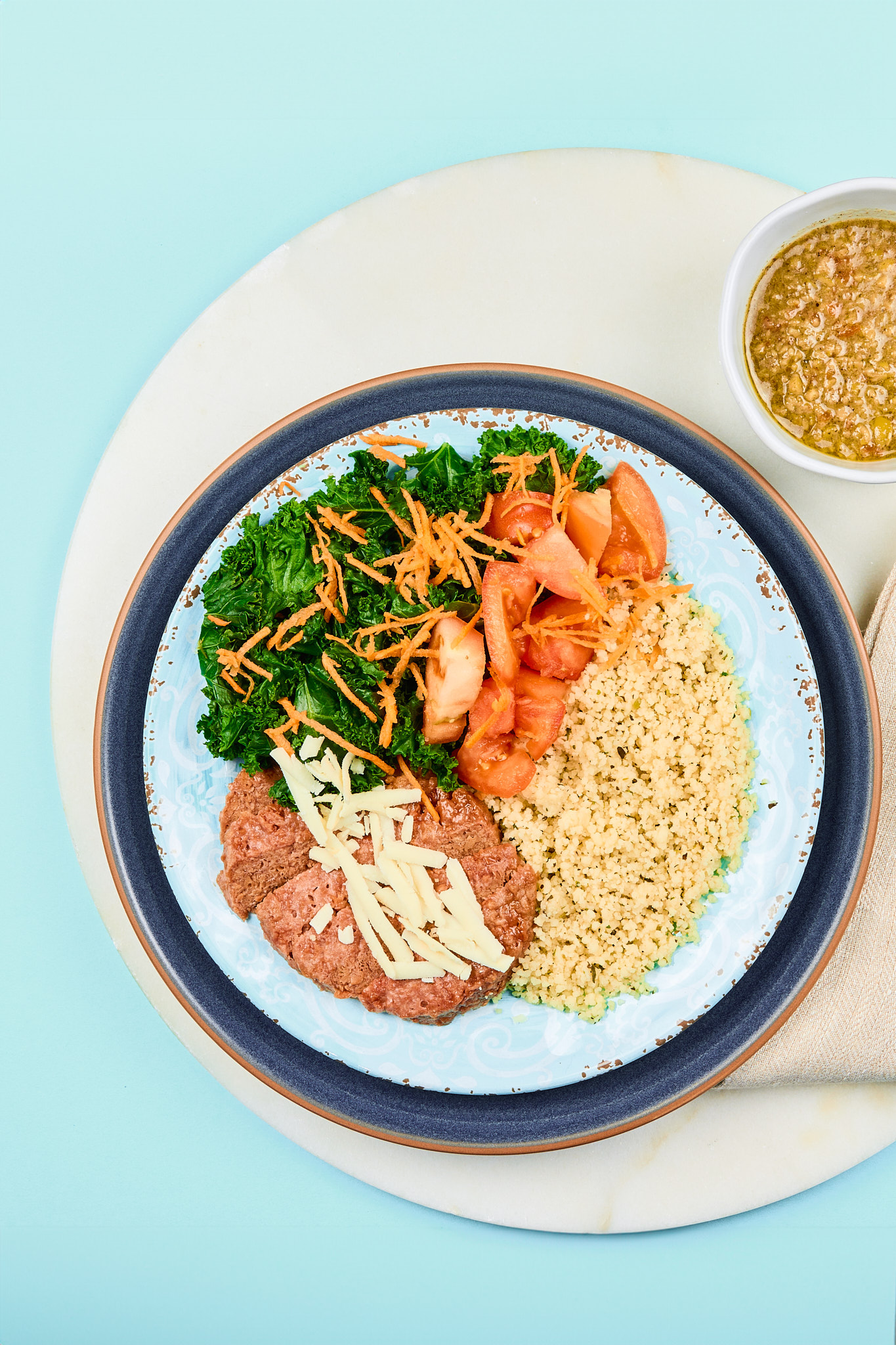 Seared Beyond Meat Strips