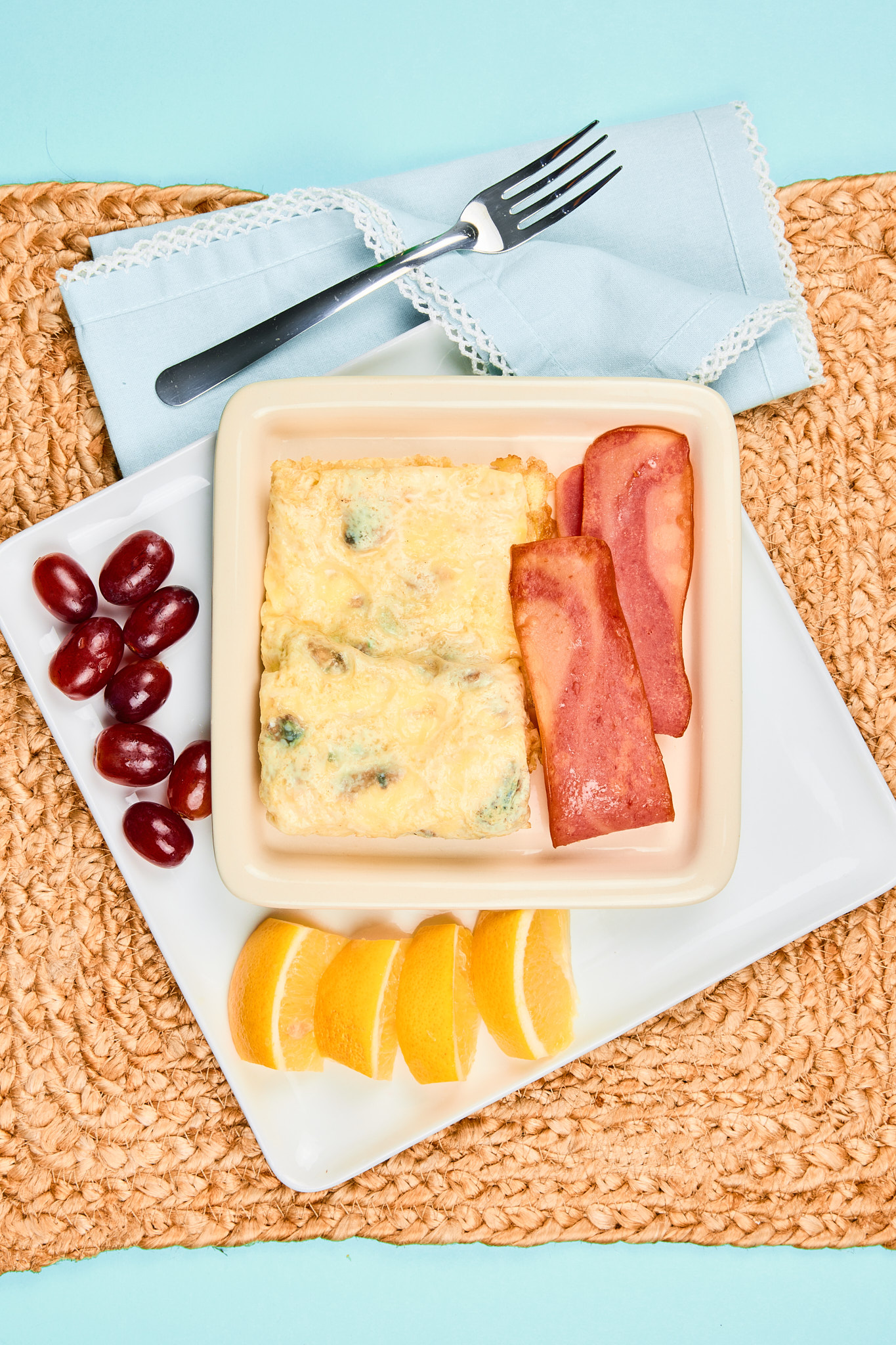 Mushroom and Mozzarella Omelette