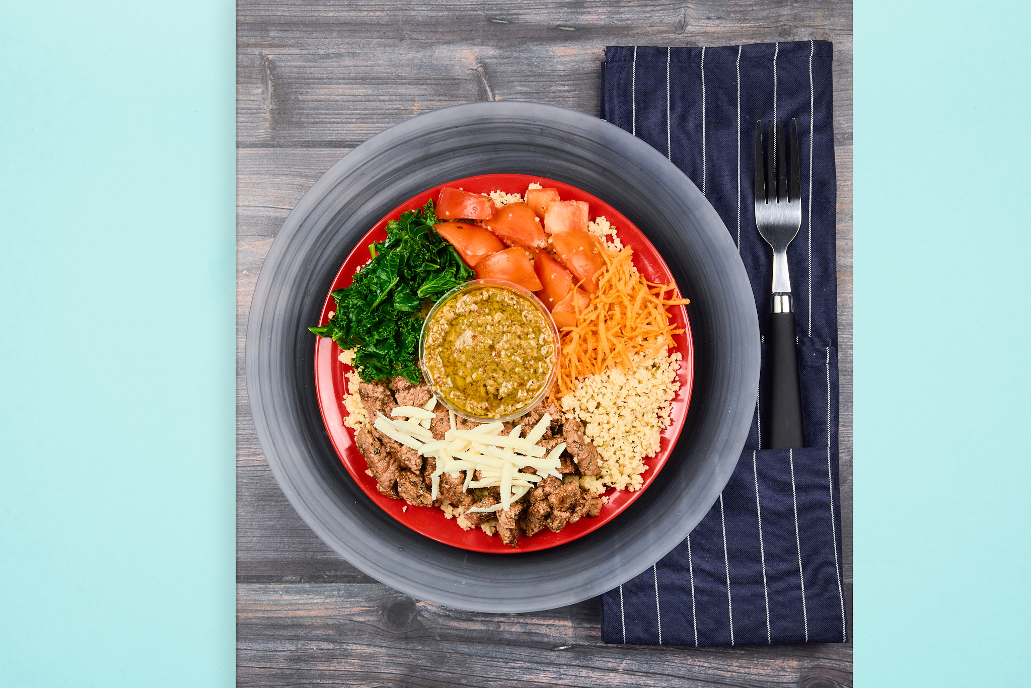 Seared Steak Strips with Olive Tapenade