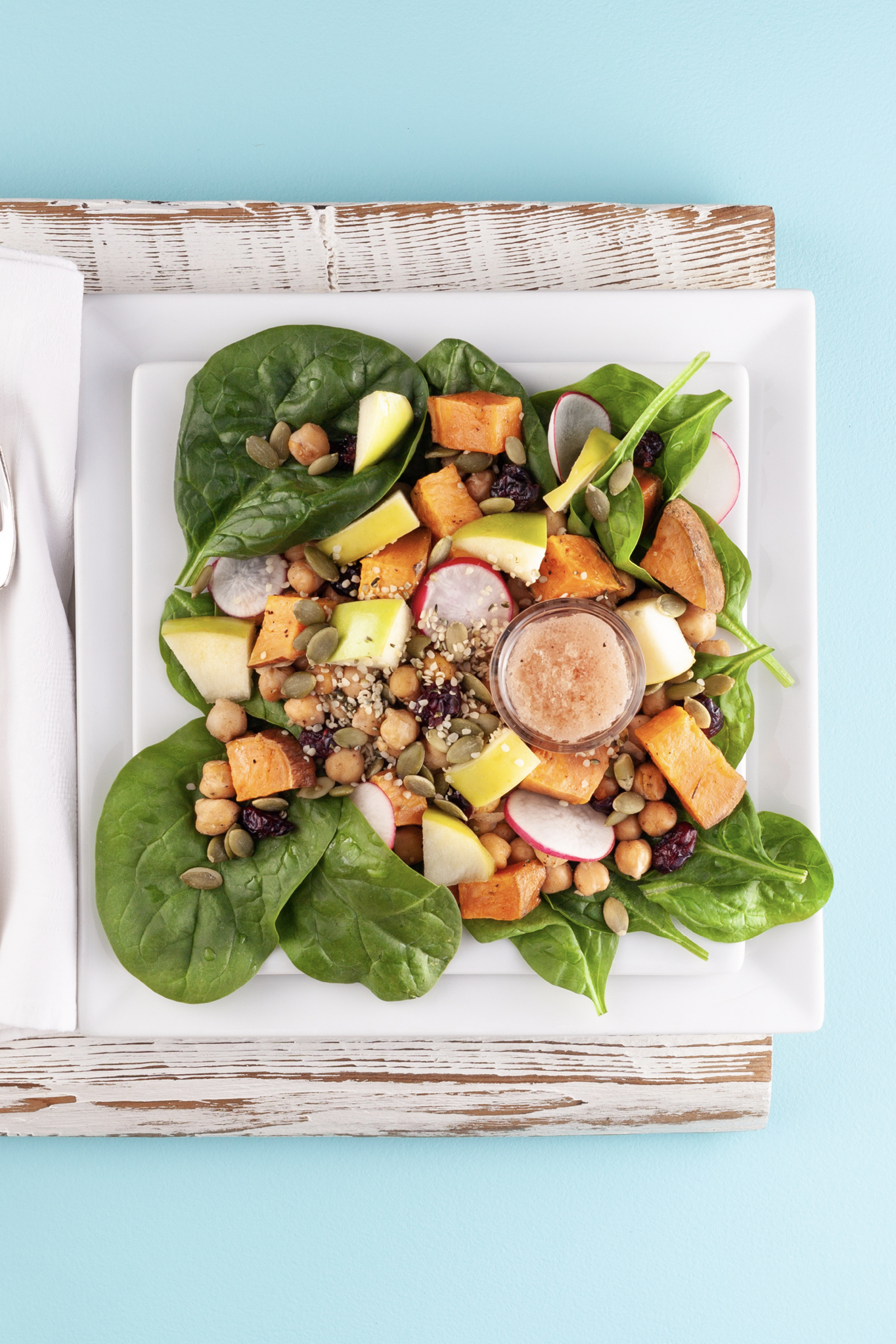 Herbed Chickpea and Apple Salad