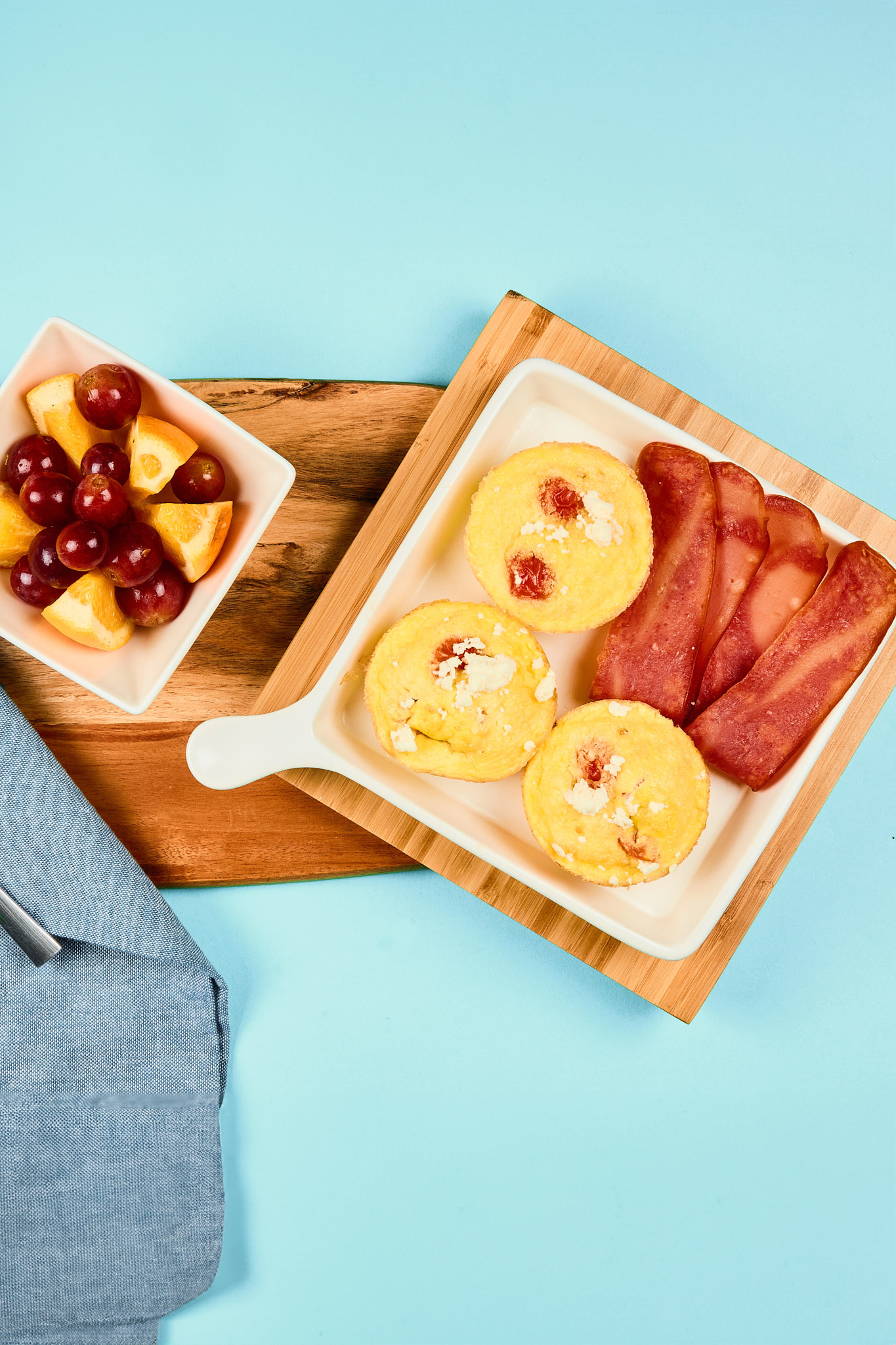 Tomato and Feta Egg Muffins