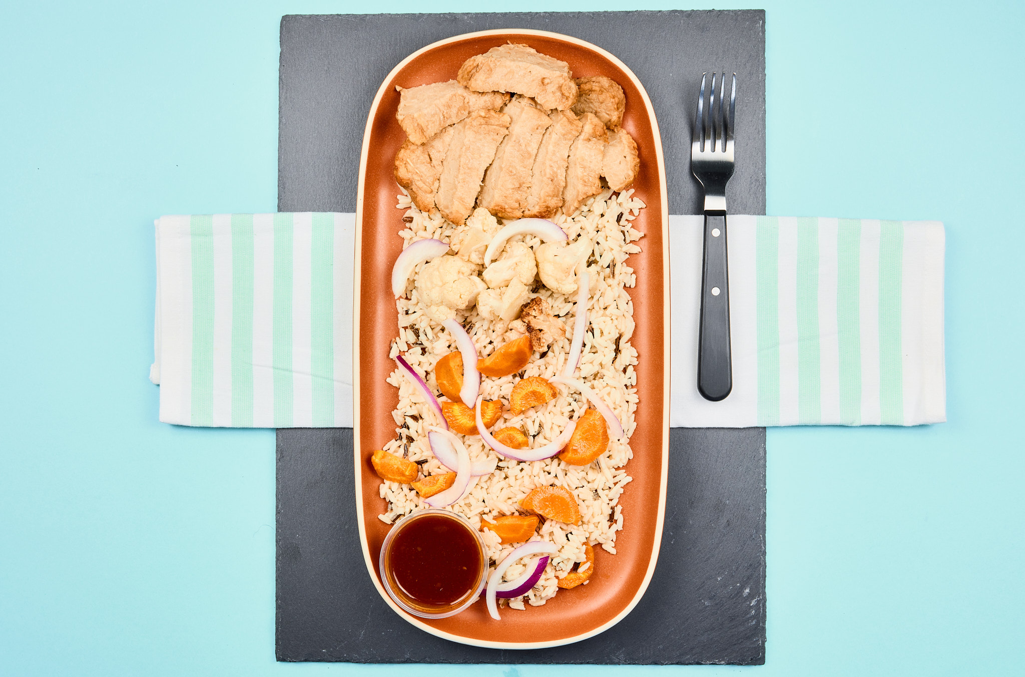 Seasoned Black Bean Patties with Peach Bbq Sauce